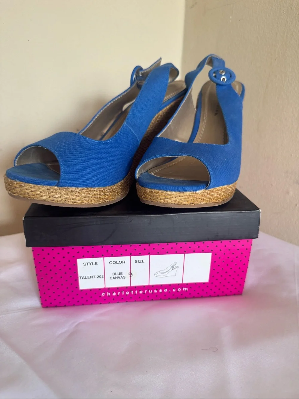 Charlotte Russe bold blue